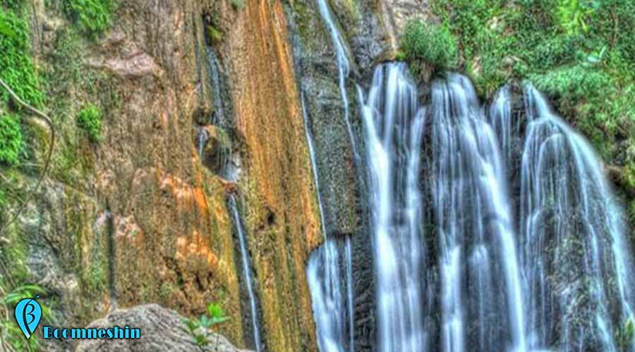سفر به آبشار وارک ، آبشار پلکانی خرم آباد